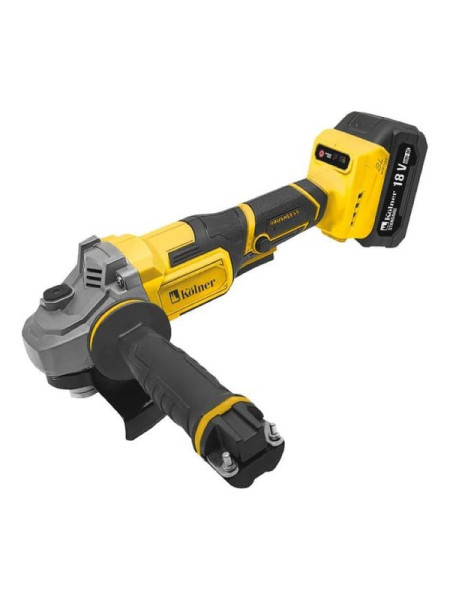 Машина углошлифовальная аккумуляторная Kolner (УШМ), 18V UNI-M, BL, 125 мм, KAG 18-125BL2K, 5200-7500 об/мин 8020700033 Машина углошлифовальная аккумуляторная Kolner (УШМ), 18V UNI-M, BL, 125 мм, KAG 18-125BL2K, 5200-7500 об/мин 8020700033