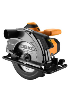 Дисковая (циркулярная) пила DEKO CSDK-1600, 1600Вт, 190мм диск 085-1151