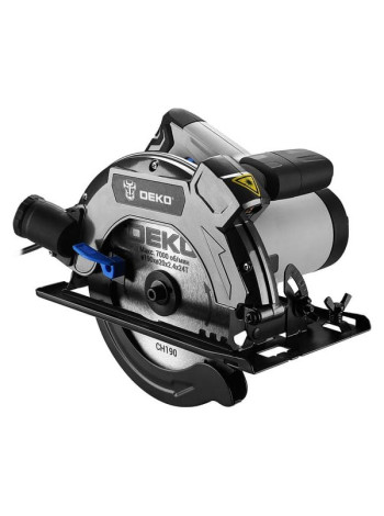 Дисковая (циркулярная) пила DEKO CSDK-1800 PRO, 1800Вт, 190мм диск поддержание оборотов, плавный пуск 085-1152