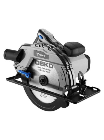 Дисковая (циркулярная) пила DEKO CSDK-2500 PRO, 2500Вт, 210мм диск 085-1153