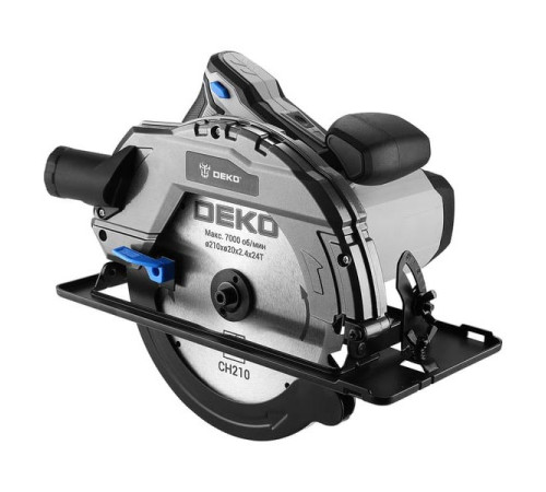 Дисковая (циркулярная) пила DEKO CSDK-2500 PRO, 2500Вт, 210мм диск 085-1153