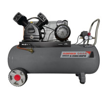Компрессор Парма K-2300/100РМ (масляный ременной, 2200Вт, асинхронный, 100л, 336л/мин, 10бар, вых. 2шт/рапид) 02.014.00013