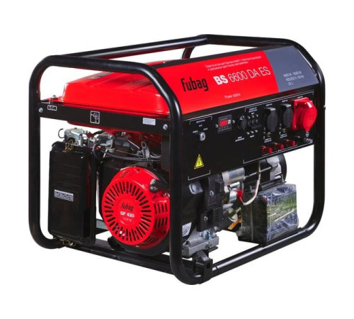 Электростанция бензиновая FUBAG BS 6600 DAES, 646282