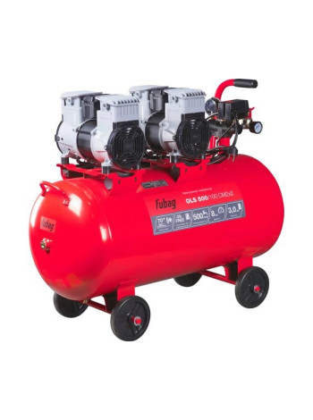 Компрессор безмасляный малошумный FUBAG OLS 500/100 CM2х2 646075