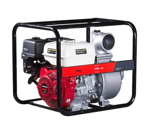 Мотопомпа для чистой воды FUBAG PTH 1600 (1600 л/мин_30м) с двигателем Honda 646271