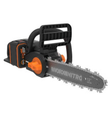 Пила аккумуляторная бесщеточная WORX 20В, 30см, 4 Ач х1, ЗУ 2А, коробка WG350E