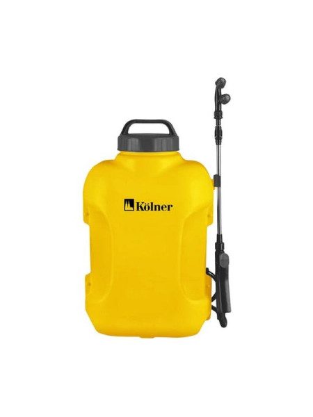 Опрыскиватель аккумуляторный Kolner 12В, объем 12л, KSC 12-16L-01, производительность 3,1 л/мин, давление 4 атм аккумулятор SLA 8,0Ач, ЗУ, распылитель, насадка 3шт, ремень 8060700236 Опрыскиватель аккумуляторный Kolner 12В, объем 12л, KSC 12-16L-01, производительность 3,1 л/мин, давление 4 атм аккумулятор SLA 8,0Ач, ЗУ, распылитель, насадка 3шт, ремень 8060700236