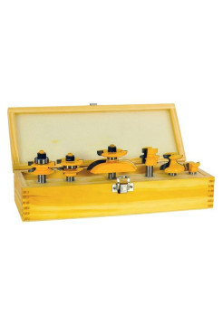 Набор фрез для изготовления филенчатых изделий 6 шт. (хвостовик 12 мм) Энкор 10627