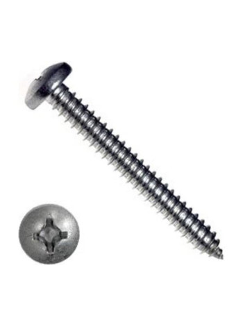 Шуруп с полукруглой головкой КРЕП-КОМП DIN 7981, 4,8х45 3000 шт. шп4845