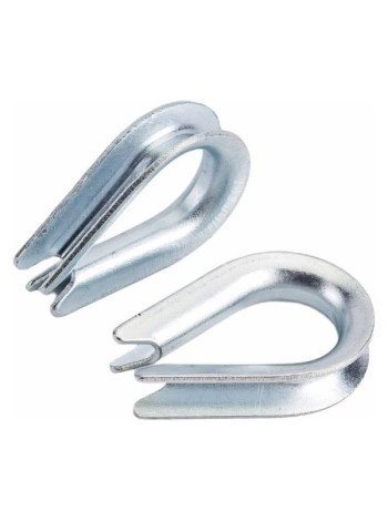 Коуш для стальных канатов КРЕП-КОМП DIN 6899 м16 150шт кск16