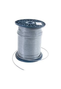 Трос в оплётке ПВХ КРЕП-КОМП 3мм/4мм 250м тп34
