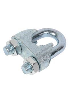 Канатный зажим КРЕП-КОМП DIN 741, м26, 50 шт. зк26