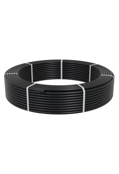 Гладкая труба ПНД Экопласт диаметр 32 мм цвет черный 22032