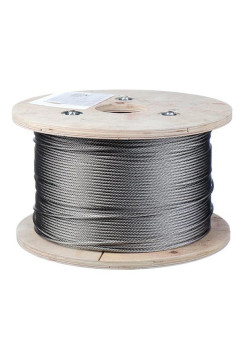 Трос для растяжки КРЕП-КОМП DIN 3055 4 миллиметр 250метров тр4