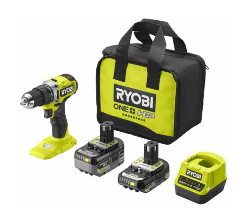 Ударная бесщеточная дрель-шуруповерт  Ryobi ONE+ RPD18C-242S 5133004983