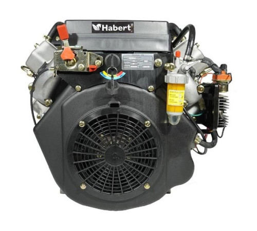 Двигатель дизельный HD2V910 D25.4 мм 20А Habert 00-00062456