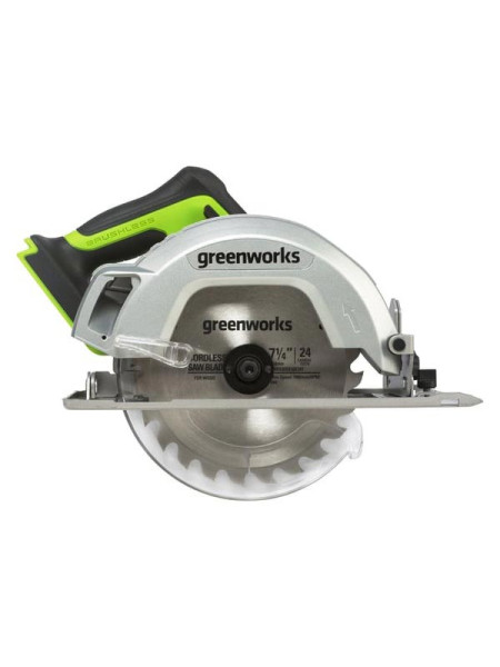Аккумуляторная циркулярная пила GreenWorks GD24CS 1500907