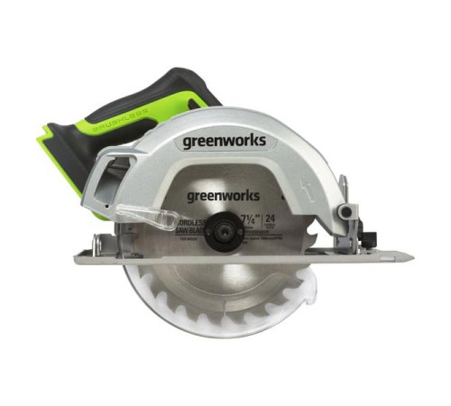 Аккумуляторная циркулярная пила GreenWorks GD24CS 1500907