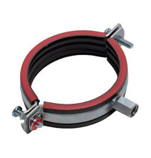 Трубный хомут с гайкой КРЕП-КОМП DGR, 2 1/2" (74-80 мм), М10, 25 шт. MPN-RC2 1/2М10DGR51-25