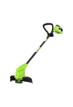 Аккумуляторный триммер GreenWorks 24V, 25 см, с 1хАКБ 2Ач и ЗУ 2107207SA