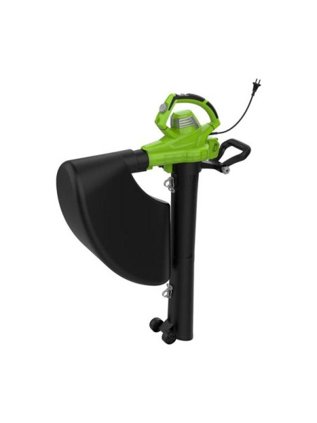 Садовая электрическая воздуходувка-пылесос GreenWorks 220 В, 3000 Вт 2406507