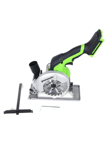 Циркулярная мини пила аккумуляторная GreenWorks Арт., 24V, бесщеточная, без АКБ и ЗУ 1501207