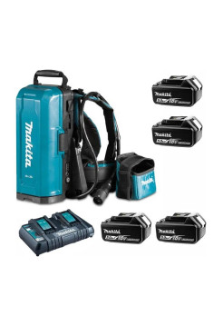 Адаптер ранцевый для аккумуляторов PDC01 с адаптерами на 18 В и 36 В (BL1850Bx4 шт., DC18RD) Makita 191C62-8