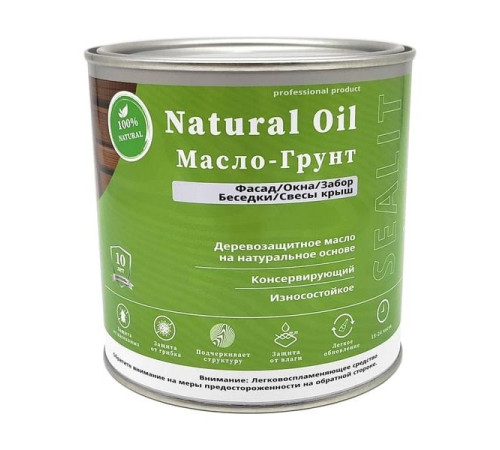 Масло-грунт Sealit 10 л бесцветное 37-0010