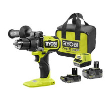 Дрель-шуруповерт Ryobi RPD18X-242S 18В, бесщеточная, ударная 5133005283