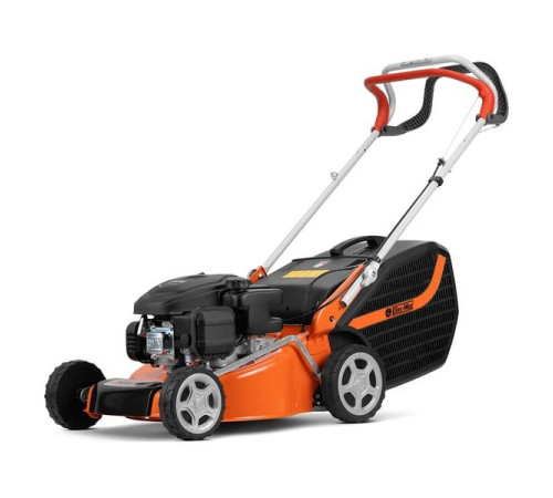 Газонокосилка Oleo-Mac gv 44 tk comfort, двигатель emak k450 ohv (123 cc), самоходная, травосборник 60 л, ширина деки 44 см, ширина кошения 41 см, 24.5 кг 6610-9074E5