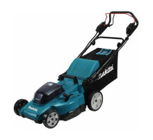 Газонокосилка аккумуляторная Makita LXT 2x18В, 860Вт, 48см, 62л 2,5-5км/ч,4в1,XPT, (2xBL1850B, DC18SH) DLM481CT2