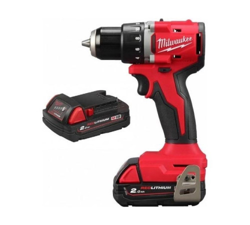Аккумуляторная дрель-шуруповерт Milwaukee M18 BLDDRC-202C 4933492833