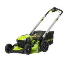 Газонокосилка аккумуляторная GreenWorks GD40LM48SP 40V, 48 см, самоходная, бесщеточная, c 1хАКБ 4 Ач c USB и ЗУ 2517407USB4