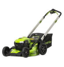 Газонокосилка аккумуляторная GreenWorks GD40LM48SP 40V, 48 см, самоходная, бесщеточная, c 1хАКБ 4 Ач c USB и ЗУ 2517407USB4