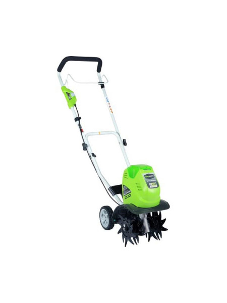 Культиватор аккумуляторный GreenWorks G40TL 40V, с 1хАКБ 4 Ач c USB и ЗУ 27087USB4