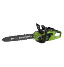 Цепная пила аккумуляторная GreenWorks GD40CS18 40V, 40 см, бесщеточная, до 1.8 КВт, с 1хАКБ 4Ач c USB и ЗУ 2005807USB4