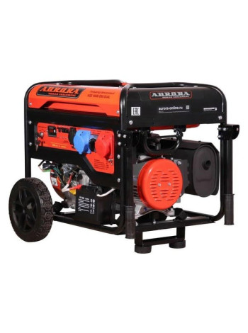 Генератор Aurora AGE 10500 DSX DUAL 380 В, 8.5 кВт, 220 В-8.5 кВт, электростартер, счетчик 35860