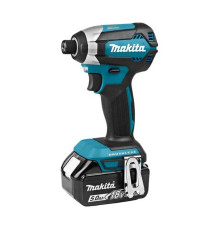 Шуруповерт аккумуляторный ударный бесщеточный Makita18В, DTD153RT