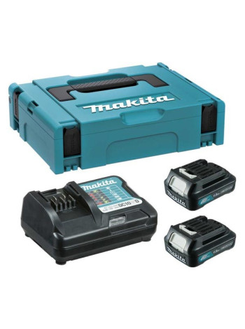 Набор аккумулятор и зарядное устройство Makita SK MKP1WY122 (BL1016x2 шт., DC10WD, кейс MAKPAC тип 1) 197643-8