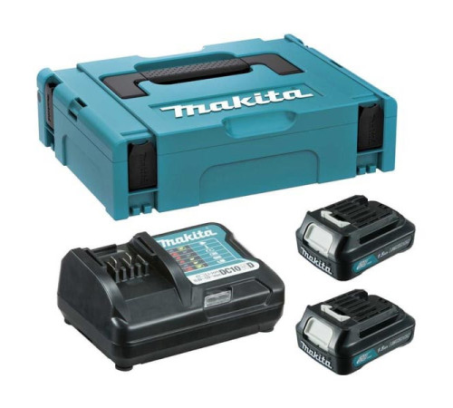 Набор аккумулятор и зарядное устройство Makita SK MKP1WY122 (BL1016x2 шт., DC10WD, кейс MAKPAC тип 1) 197643-8
