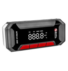 Пусковое устройство QUATTRO ELEMENTI Nitro 24 (12В, 24000 мАч, 2000 А, Type-C, USB-A, дисплей, фонарь 919-272