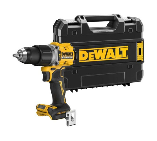 Аккумуляторная ударная дрель-шуруповерт Dewalt DCD805NT, 18 В, 2000 об/мин, 34000 уд/мин, без АКБ и ЗУ, в кейсе TSTAK DCD805NT-XJ