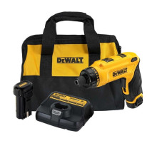 Аккумуляторная отвертка Dewalt DCF680G2, 7.2 В, 430 об/мин, с 2 АКБ 1 Ач и ЗУ, в сумке DCF680G2-QW