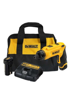Аккумуляторная отвертка Dewalt DCF680G2, 7.2 В, 430 об/мин, с 2 АКБ 1 Ач и ЗУ, в сумке DCF680G2-QW