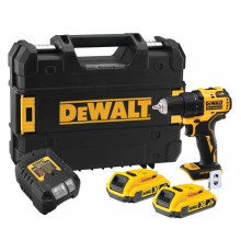 Аккумуляторная дрель-шуруповерт Dewalt DCD708D2T, 18 В, 1650 об/мин, с 2 АКБ 2 Ач и ЗУ, в кейсе TSTAK DCD708D2T-QW