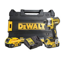Аккумуляторный шуруповерт Dewalt DCF887P2, 18 В, 205 Нм, 3800 уд/мин, с 2 АКБ 5 Ач и ЗУ, в кейсе DCF887P2-QW