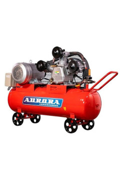 Компрессор ременной Aurora TORNADO-140 135 л, 990 л/мин на входе, 7.5 кВт, 380В 38217