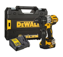 Аккумуляторная ударная дрель-шуруповерт Dewalt DCD996P1, 18 В, 2250 об/мин, 38250 уд/мин, с АКБ 5 Ач и ЗУ, в кейсе TSTAK  DCD996P1-QW