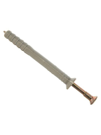 Дюбель-гвоздь полипропиленовый с потайным бортиком 1600 шт. (6х50 мм; ТФ0) Зубр 4-301340-06-050