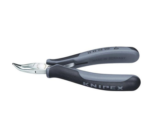 Антистатические захватные плоскогубцы для электроники KNIPEX KN-3542115ESD